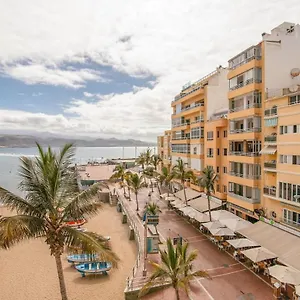 En Primera Linea De La Playa De Las Canteras Vista Al Mar Las Palmas de Gran Canaria